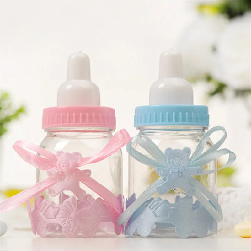 12Ps/lot Baby Bottle Plastic Candy Box Dragee Box for Packaging Wedding Favors and Gifts Packaging Boite De Dragee Pour Mariage
12Ps/lot Baby Bottle Plastic Candy Box Dragee Box for Packaging Wedding Favors and Gifts Packaging Boite De Dragee Pour Mariage