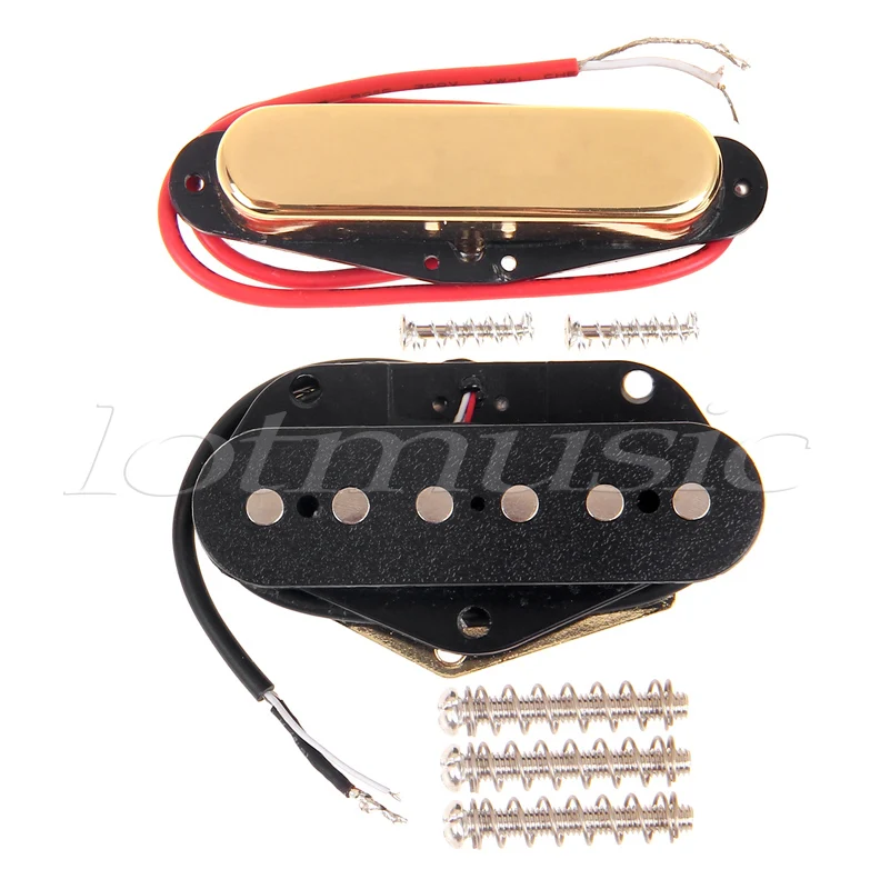 set of 2 Single Coil Guitar Pickup Neck and Bridge Pickup For Fender Tele replacement
set of 2 Single Coil Guitar Pickup Neck and Bridge Pickup For Fender Tele replacement