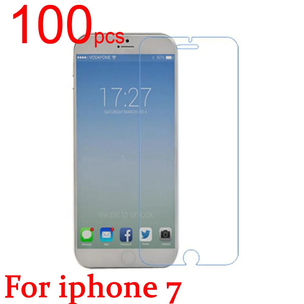 100pcs glossy/Matte/Nano anti-Explosion LCD Screen Protector Film Cover For Apple iphone 7 Front + back 4.7" clear Film+cloth
100pcs glossy/Matte/Nano anti-Explosion LCD Screen Protector Film Cover For Apple iphone 7 Front + back 4.7" clear Film+cloth