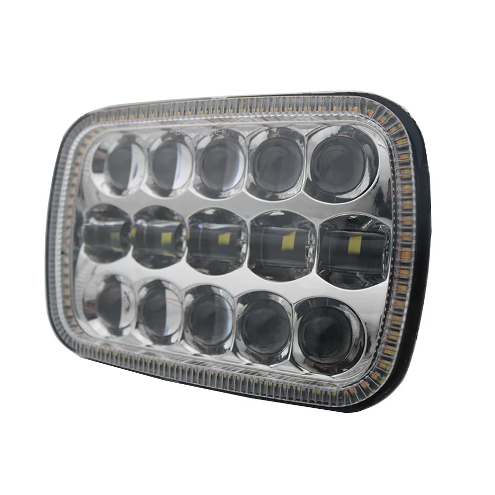 Marloo 5x7 Auto White DRL Amber Signal Light Halo Led headlamp 6x7" Square led headlight For Jeep Cherokee XJ 2pcs
Marloo 5x7 Auto White DRL Amber Signal Light Halo Led headlamp 6x7" Square led headlight For Jeep Cherokee XJ 2pcs