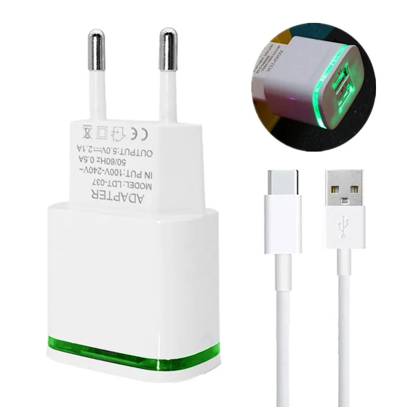 Адаптер с 2 USB портами для MeiZU M3 M5 M6 NOTE M5C M5S U10 U20 V8 C9 PRO 8|Зарядные устройства