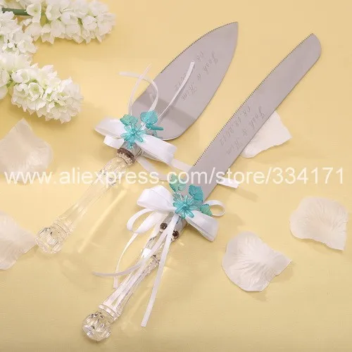 Personalized rose tie Wedding Cake Serving Set wedding knife pizza knife red and pick option 1013DS
Personalized rose tie Wedding Cake Serving Set wedding knife pizza knife red and pick option 1013DS