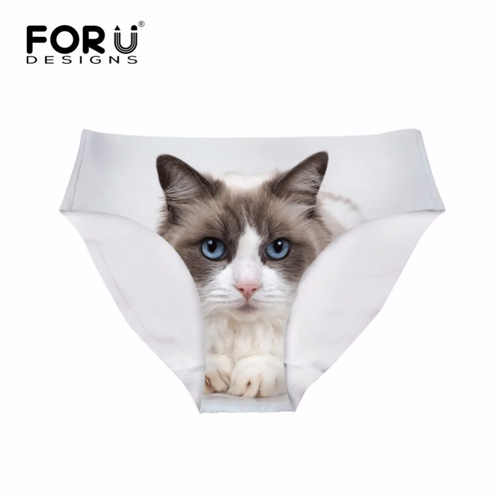 FORUDESIGNS New Ragdoll Cat Printing Women Soft Seamless Panties Woman Sexy Underwear Calcinha Lingerie Animal Underpants Ladies
FORUDESIGNS New Ragdoll Cat Printing Women Soft Seamless Panties Woman Sexy Underwear Calcinha Lingerie Animal Underpants Ladies