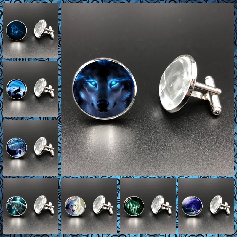 Nymph Nordic Wiccan Murano Glass Wolf Cabochon Grateful Dead Glass Men Cuff Links Business Gifts for Men Cufflinks High Quality
Nymph Nordic Wiccan Murano Glass Wolf Cabochon Grateful Dead Glass Men Cuff Links Business Gifts for Men Cufflinks High Quality