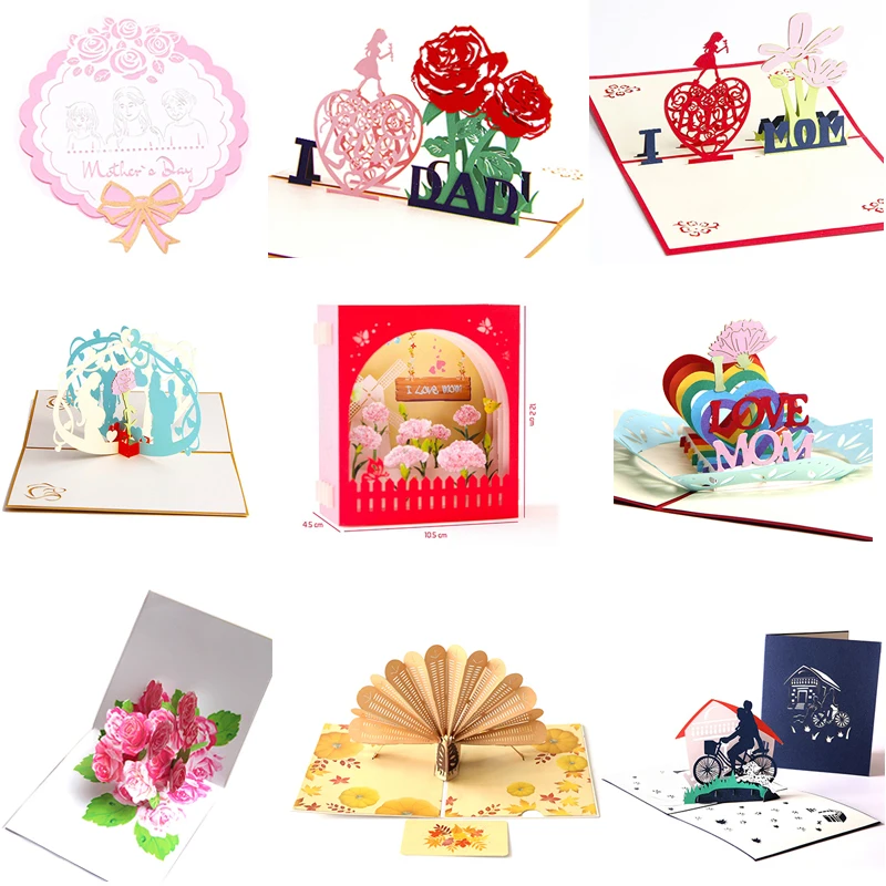 1pcs/lot Teacher's Day Greeting Card Birthday Blessing 3D Creative Mother's Day Father's Day Thanksgiving Card Invitation Card
1pcs/lot Teacher's Day Greeting Card Birthday Blessing 3D Creative Mother's Day Father's Day Thanksgiving Card Invitation Card
