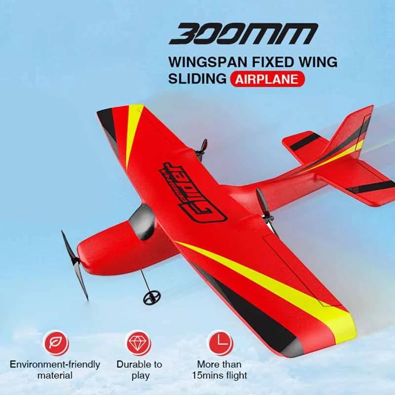 Z50 RC Plane EPP Foam Glider Airplane Gyro 2.4G 2CH Remote Control Aircraft Funny Boys Airplanes Glider Toys for Children Gift
Z50 RC Plane EPP Foam Glider Airplane Gyro 2.4G 2CH Remote Control Aircraft Funny Boys Airplanes Glider Toys for Children Gift