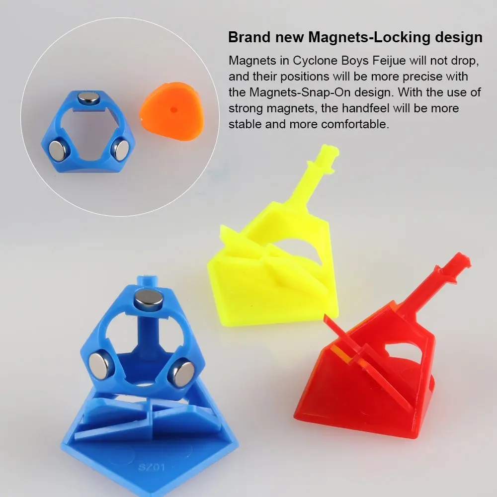 D-FantiX Cyclone Boys 3x3 Magnetic Speed Cube Stickerless 3x3x3 Magic Cube Puzzle Toy (FeiJue M Version) for Kids Adult
D-FantiX Cyclone Boys 3x3 Magnetic Speed Cube Stickerless 3x3x3 Magic Cube Puzzle Toy (FeiJue M Version) for Kids Adult