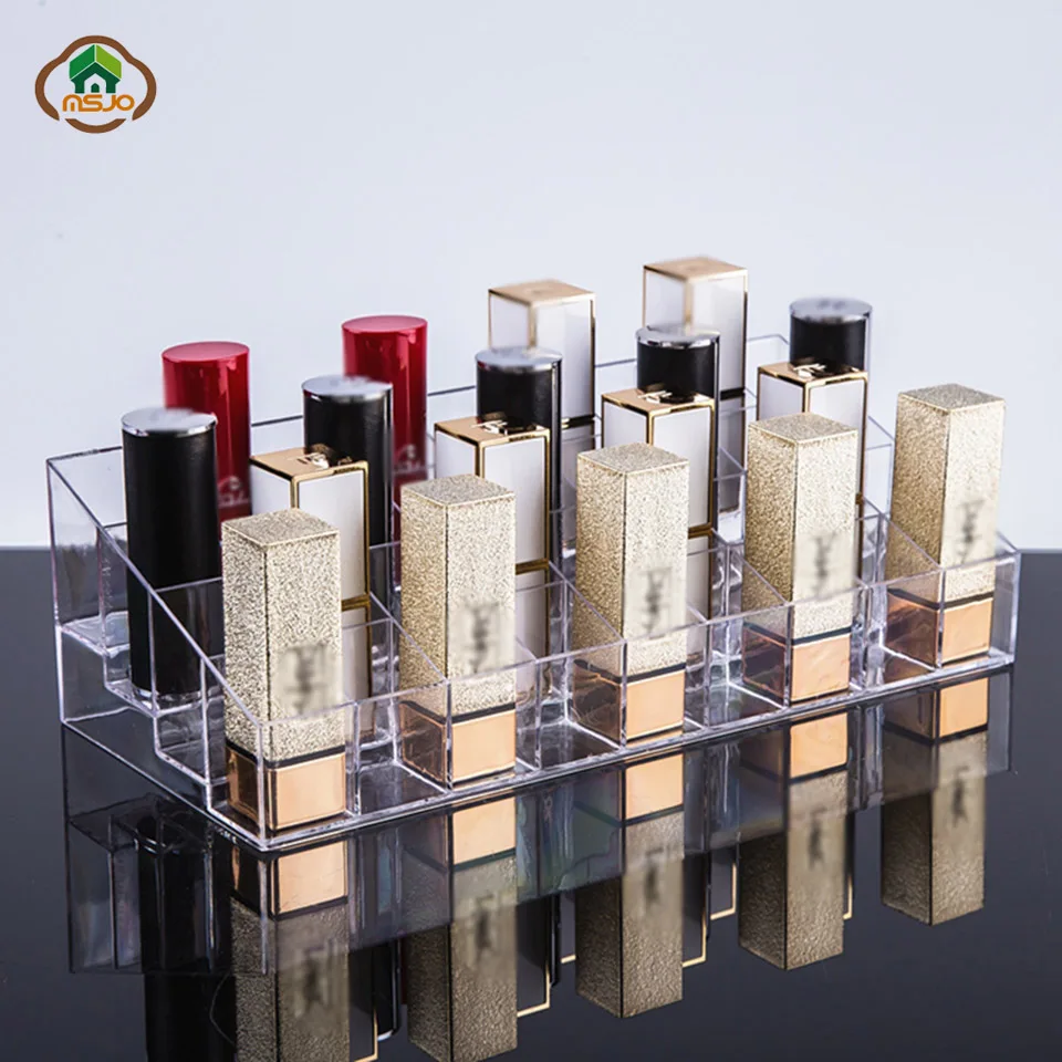 Msjo Makeup Organizer Plastic 36 Grid Lipstick Holder Storage Box Tube Eyebrow Pencil Cosmetic Holder Display Stand Organizer
Msjo Makeup Organizer Plastic 36 Grid Lipstick Holder Storage Box Tube Eyebrow Pencil Cosmetic Holder Display Stand Organizer