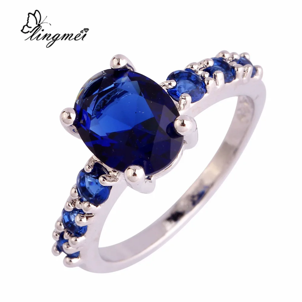 lingmei Wholesale Unisex Fashion Jewelry Oval Cut Simple AAA Multi-CZ Silver Color Ring Size 6 7 8 9 10 11 12 13 Drop Shipping
lingmei Wholesale Unisex Fashion Jewelry Oval Cut Simple AAA Multi-CZ Silver Color Ring Size 6 7 8 9 10 11 12 13 Drop Shipping
