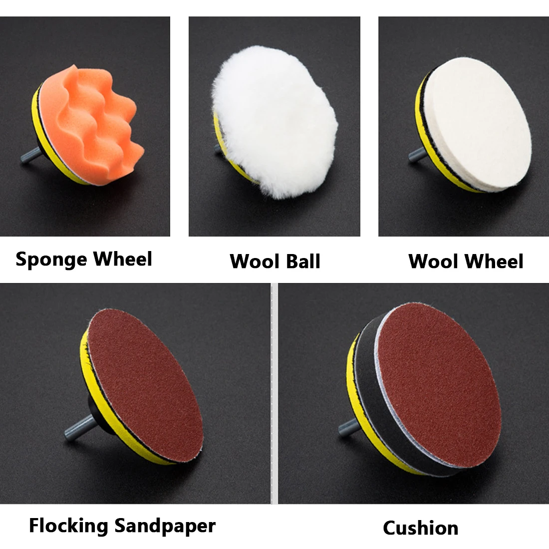 Sandpaper Angle Grinder Bit Emery Electric Polishing Machine Grinder Tools Sanding Grinder M10/M14/M16Thread
Sandpaper Angle Grinder Bit Emery Electric Polishing Machine Grinder Tools Sanding Grinder M10/M14/M16Thread