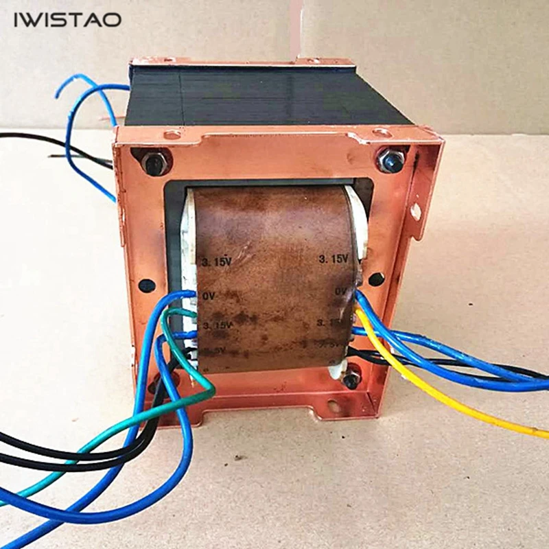IWISTAO 350W Power Transformer 300B single-ended Tube Amplifier Red Bull Notched Core 420V, 3.15V, 5V,7V,7.5V
IWISTAO 350W Power Transformer 300B single-ended Tube Amplifier Red Bull Notched Core 420V, 3.15V, 5V,7V,7.5V