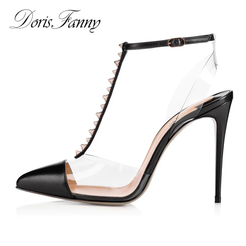 Doris Fanny 2019 high heel women shoes sandals Brand Designer pointed toe glitter studs ankle strap Party Shoes Women pumps
Doris Fanny 2019 high heel women shoes sandals Brand Designer pointed toe glitter studs ankle strap Party Shoes Women pumps