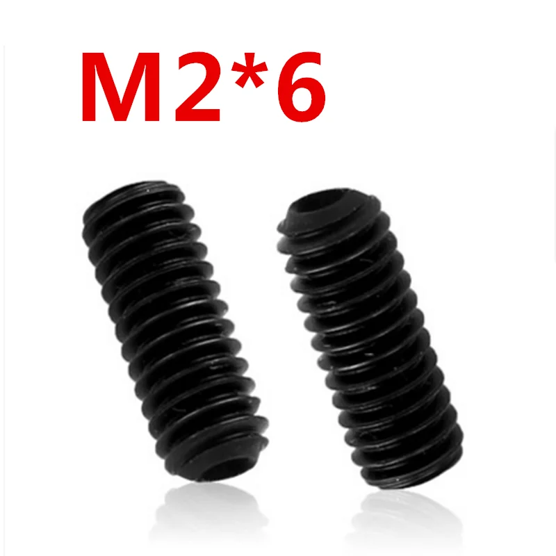 Free Shipping 100pcs/Lot M2x6 mm M2*6 mm Alloy steel Hex Socket Head Cap Screw Bolts set screws with cup point
Free Shipping 100pcs/Lot M2x6 mm M2*6 mm Alloy steel Hex Socket Head Cap Screw Bolts set screws with cup point