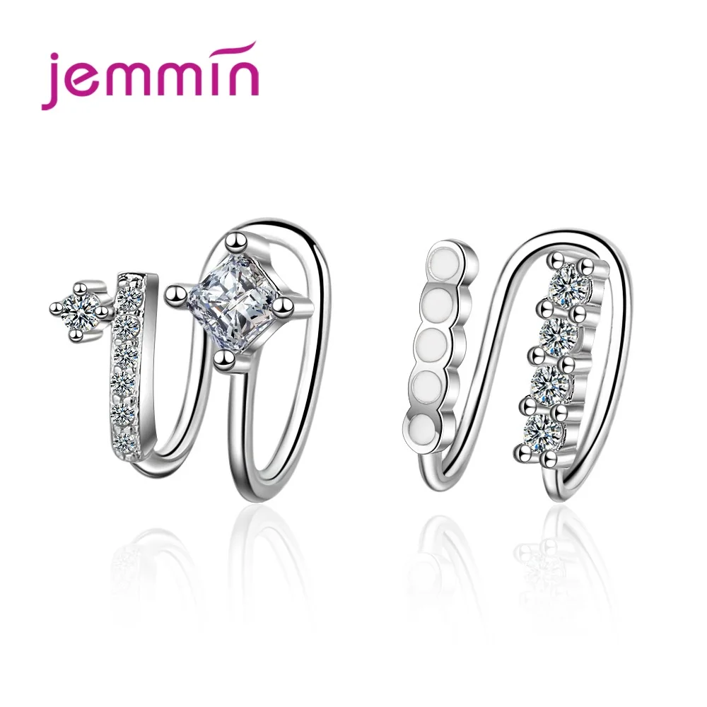 Luxury Ear Clip 925 Sterling Silver Women CZ Cubic Zircon Earrings Korean Fashion Concise Student Birthday Gift Wholesale
Luxury Ear Clip 925 Sterling Silver Women CZ Cubic Zircon Earrings Korean Fashion Concise Student Birthday Gift Wholesale