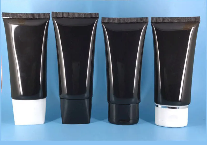 300pcs 50ml-60ml Black Flat Plastic Soft Tubes Empty Cosmetic Cream Emulsion Lotion Packaging Containers with 4 different Lids
300pcs 50ml-60ml Black Flat Plastic Soft Tubes Empty Cosmetic Cream Emulsion Lotion Packaging Containers with 4 different Lids