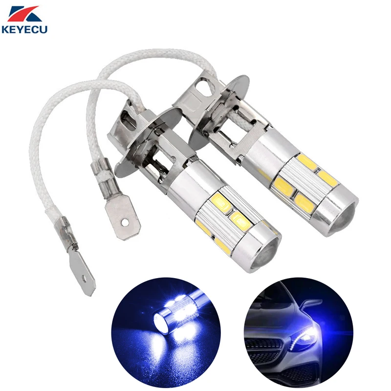 KEYECU 2 шт. 12 в супер яркий синий 5630 10SMD H3 светодиодные Сменные лампы для автомобилей Противотуманные фары Дневные ходовые огни
KEYECU 2 шт. 12 в супер яркий синий 5630 10SMD H3 светодиодные Сменные лампы для автомобилей Противотуманные фары Дневные ходовые огни