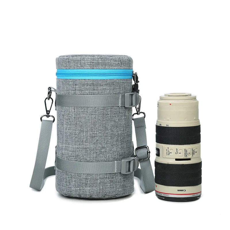 DULUDA Portable Thick Padded Camera Lens Pouch Protective Water Resistant Durable Lens Bag For Canon Nikon Sony DSLR Lens case
DULUDA Portable Thick Padded Camera Lens Pouch Protective Water Resistant Durable Lens Bag For Canon Nikon Sony DSLR Lens case