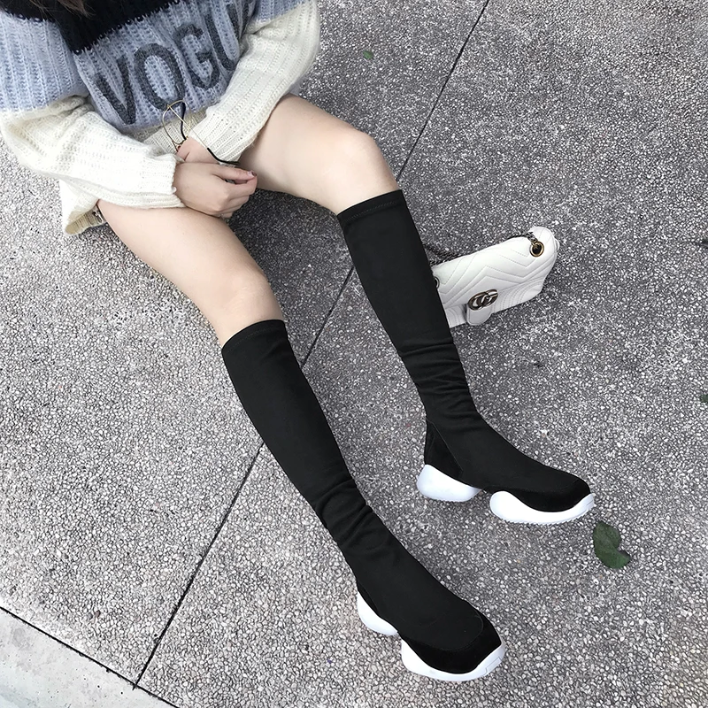 WETKISS Autumn Fashion Casual Stretch Boots Women 2018 New Round Toe Boots Winter Ladies Shoes Cow Suede Short Plush Footwear
WETKISS Autumn Fashion Casual Stretch Boots Women 2018 New Round Toe Boots Winter Ladies Shoes Cow Suede Short Plush Footwear