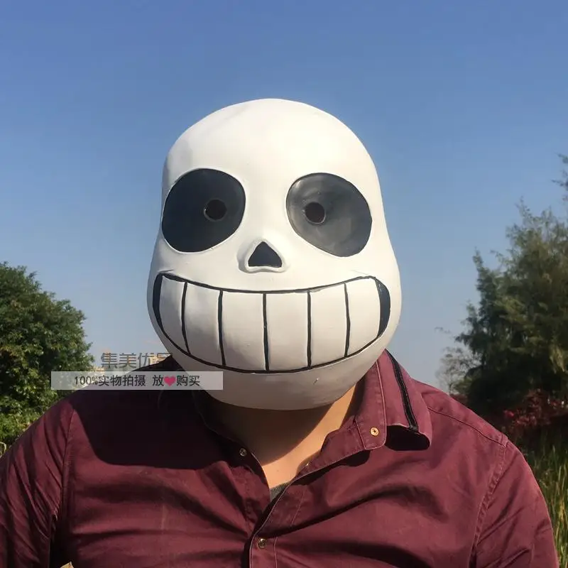Funny Crazy Game Undertale Sans Papyrus Latex Soft Party Latex Mask Halloween New Adult Cosplay Helmet Costume Prop Free size
Funny Crazy Game Undertale Sans Papyrus Latex Soft Party Latex Mask Halloween New Adult Cosplay Helmet Costume Prop Free size