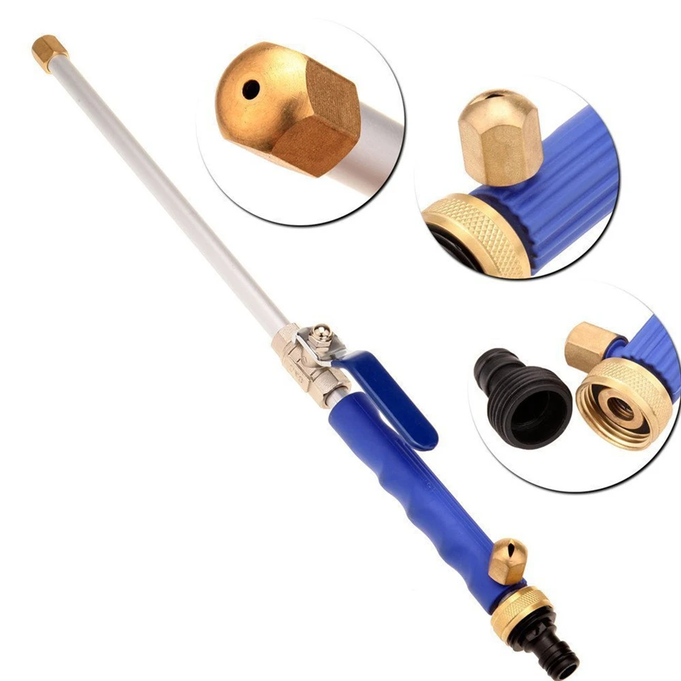 75cm Aluminium High Pressure Power Washer Gun Car Spray Cleaner Garden Watering Nozzle Jet Hose Wand Cleaning Tool Distance 15M
75cm Aluminium High Pressure Power Washer Gun Car Spray Cleaner Garden Watering Nozzle Jet Hose Wand Cleaning Tool Distance 15M