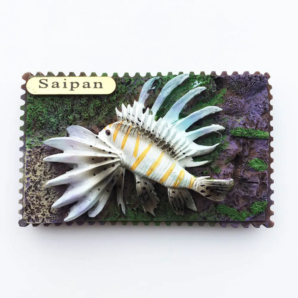 BABELEMI US Saipan Refrigerator Magnet 3D Fridge Magnet Sticker Liparidae Travel Souvenir Gifts Decoration
BABELEMI US Saipan Refrigerator Magnet 3D Fridge Magnet Sticker Liparidae Travel Souvenir Gifts Decoration