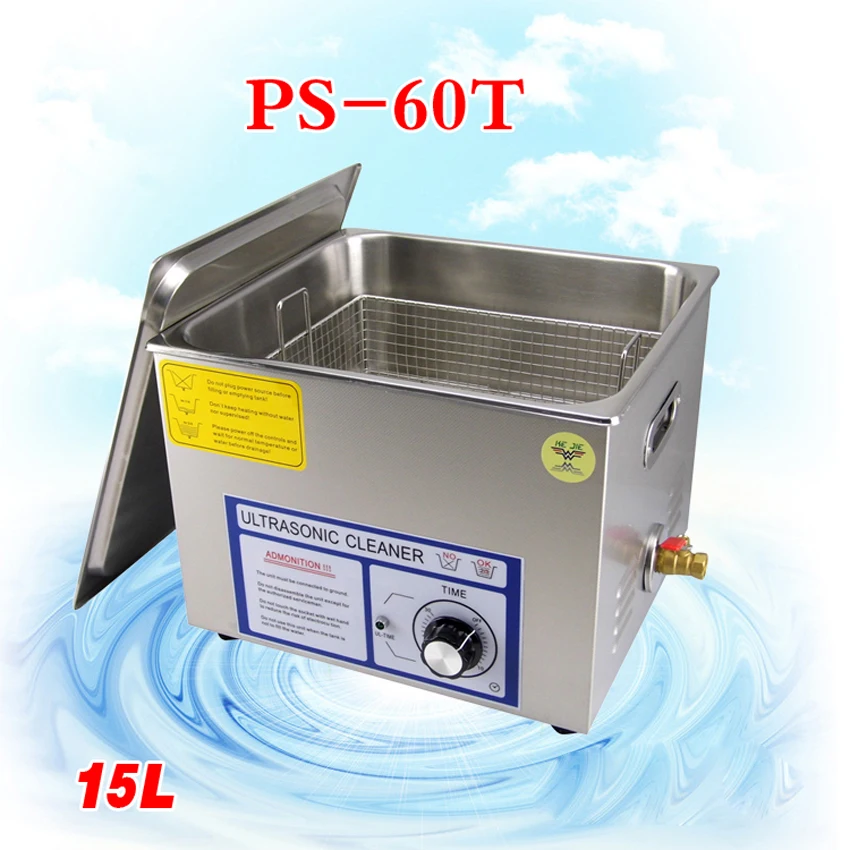 1PC PS-60T 15L Ultrasonic Cleaner for motherboard/circuit board/electronic parts/PBC plate ultrasonic cleaning machine
1PC PS-60T 15L Ultrasonic Cleaner for motherboard/circuit board/electronic parts/PBC plate ultrasonic cleaning machine