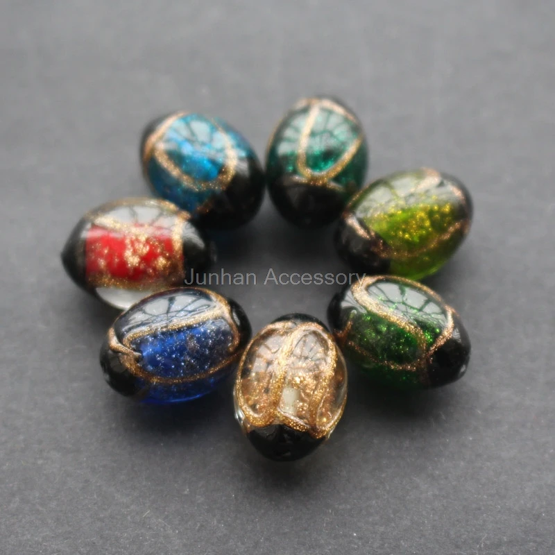 10pcs/lot 17*11mm Oval shape large glass lampwork beads Multi-color charm beads wholesale high quanlity
10pcs/lot 17*11mm Oval shape large glass lampwork beads Multi-color charm beads wholesale high quanlity