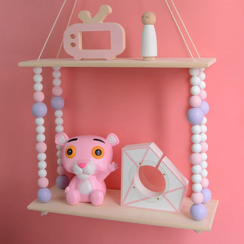 B 2018 new Baby Room Wooden Beads Wall Shelf Storage Wall Decorations Bedroom Bookshelf Decor Organization Hanger
B 2018 new Baby Room Wooden Beads Wall Shelf Storage Wall Decorations Bedroom Bookshelf Decor Organization Hanger