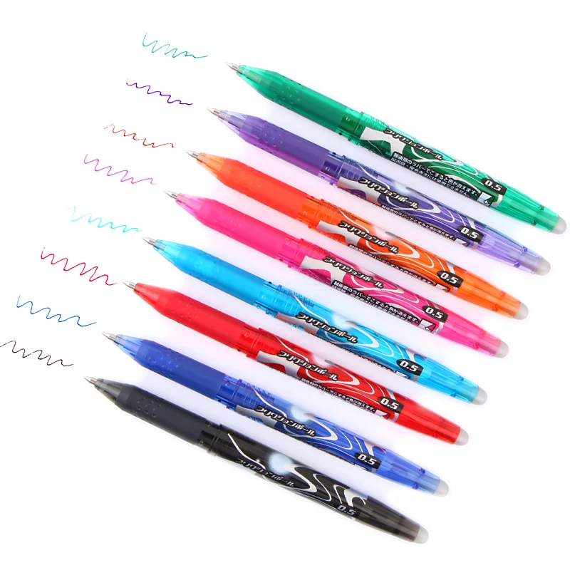 1 PCS Magic Erasable pen Color Ink Erasable Gel Pens Unisex 0.5mm For Writing Stationery Friction pen High quality stationery
1 PCS Magic Erasable pen Color Ink Erasable Gel Pens Unisex 0.5mm For Writing Stationery Friction pen High quality stationery