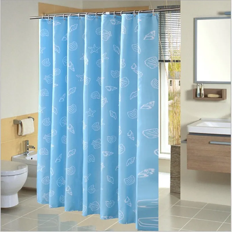 JUYANG.Bathroom waterproof shower curtain. Full of playful little shell pattern. Ocean blue, thickening shower curtain.
JUYANG.Bathroom waterproof shower curtain. Full of playful little shell pattern. Ocean blue, thickening shower curtain.