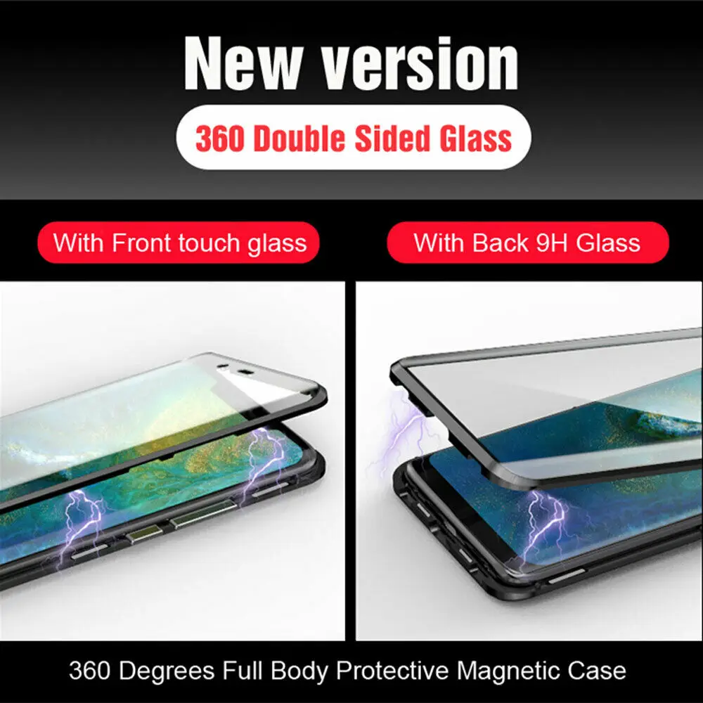 Double sided 9H glass Metal Magnetic Case For One Plus 7 Oneplus 7 Pro phone case 360 Full Protection Cover For Oneplus 7
Double sided 9H glass Metal Magnetic Case For One Plus 7 Oneplus 7 Pro phone case 360 Full Protection Cover For Oneplus 7
