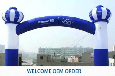 1pc 6*4M Large outdoor activity arch inflatable model Inflatable arch advertising archway
1pc 6*4M Large outdoor activity arch inflatable model Inflatable arch advertising archway