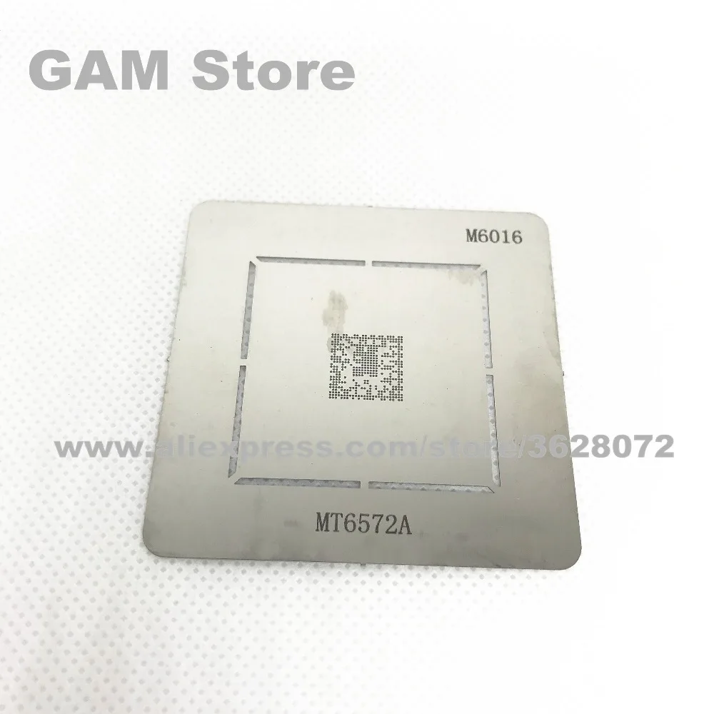 MT6572A BGA Stencil Reballing IC Chip Pins Soldering BGA Direct Heating Template M6016
MT6572A BGA Stencil Reballing IC Chip Pins Soldering BGA Direct Heating Template M6016