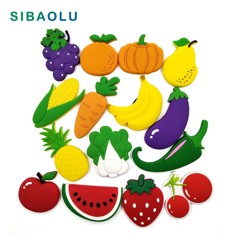 Vegetable Fruit silicone fridge magnets whiteboard cartoon Food sticker Refrigerator Magnets Message post gift Home Decoration
Vegetable Fruit silicone fridge magnets whiteboard cartoon Food sticker Refrigerator Magnets Message post gift Home Decoration