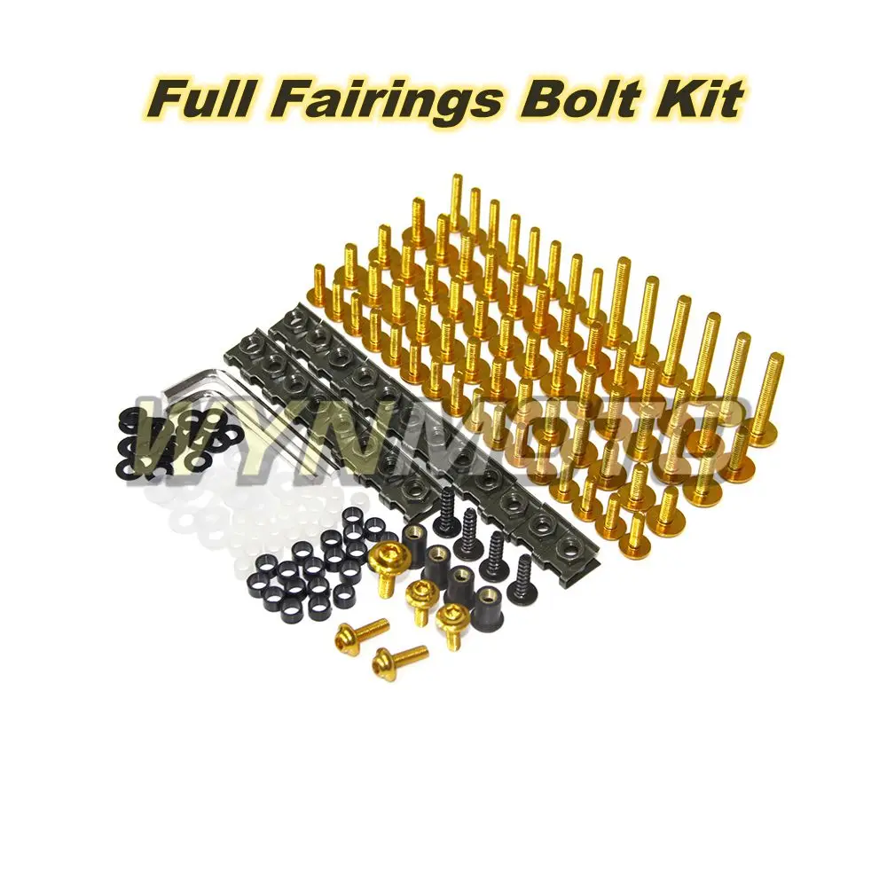 Complete Fairings Bolt Kit For Kawasaki ER-6F / Ninja 650r 2006 - 2008 12 - 16 New Aluminum Fasteners Body Screws Hardware Clips
Complete Fairings Bolt Kit For Kawasaki ER-6F / Ninja 650r 2006 - 2008 12 - 16 New Aluminum Fasteners Body Screws Hardware Clips