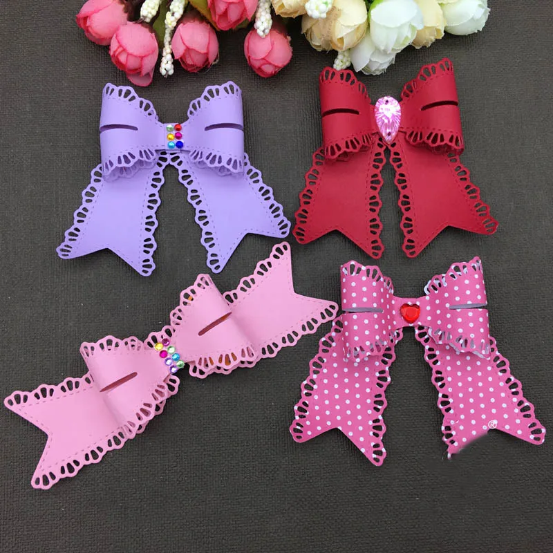 WYSE 4pcs Metal Cutting Dies Bow Tie Die Scrapbooking Layered Craft Embossing Stencil For DIY Cards Album Book Cutting Template
WYSE 4pcs Metal Cutting Dies Bow Tie Die Scrapbooking Layered Craft Embossing Stencil For DIY Cards Album Book Cutting Template