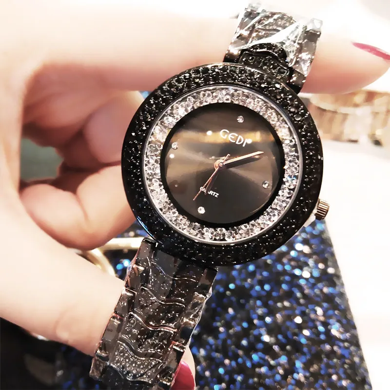 Fashion Color Shell Women's Watch Trend Steel Belt Quartz Watch Women's Wild Multi-Color Rhinestone Wrist Watch
Fashion Color Shell Women's Watch Trend Steel Belt Quartz Watch Women's Wild Multi-Color Rhinestone Wrist Watch