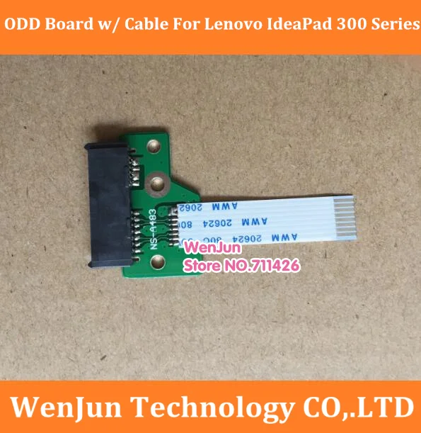 High Quality ODD Board w/ Cable For Lenovo IdeaPad 300 Series NS-A483 ---1pcs/lot
High Quality ODD Board w/ Cable For Lenovo IdeaPad 300 Series NS-A483 ---1pcs/lot