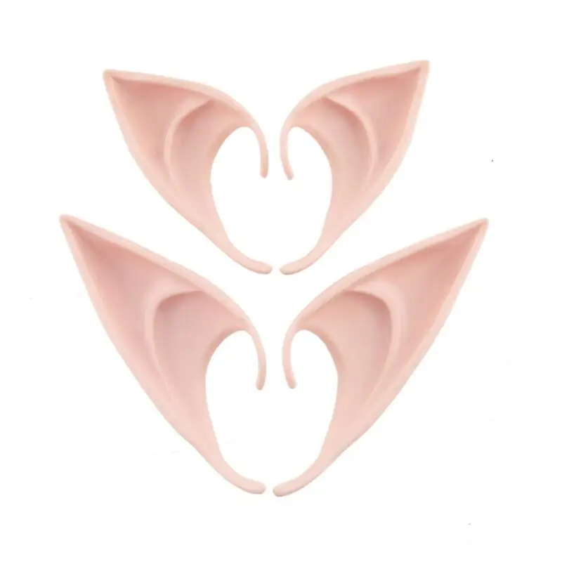 10cm And 12cm Vampire Party Mask Elf Ear Halloween Fairy Latex Soft False Ear Cosplay Accessories LX5031
10cm And 12cm Vampire Party Mask Elf Ear Halloween Fairy Latex Soft False Ear Cosplay Accessories LX5031