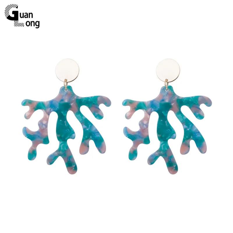 Guanlong Vintage Acetic Acid Acrylic Long Earrings for Women Acetate Resin Metal Dangle Christmas Red Earings Fashion Jewelry
Guanlong Vintage Acetic Acid Acrylic Long Earrings for Women Acetate Resin Metal Dangle Christmas Red Earings Fashion Jewelry