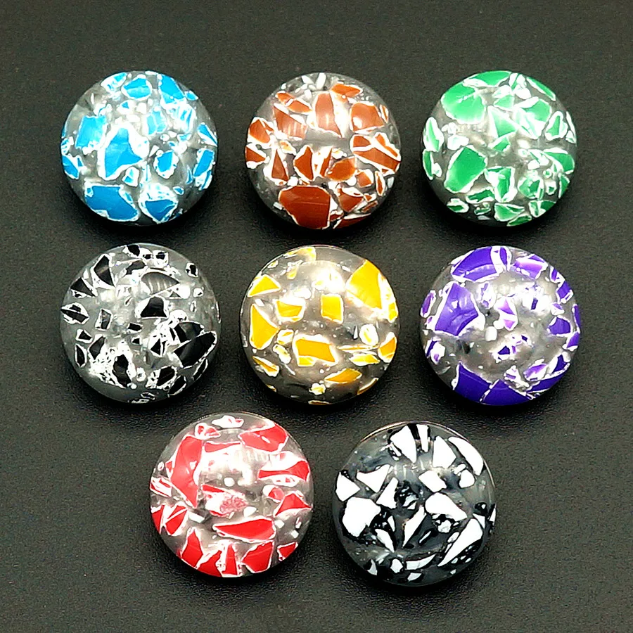 New NS0051 mixed 10pcs 18MM Resin fragment colorful snap buttons fit DIY snap bracelets jewelry wholesale
New NS0051 mixed 10pcs 18MM Resin fragment colorful snap buttons fit DIY snap bracelets jewelry wholesale