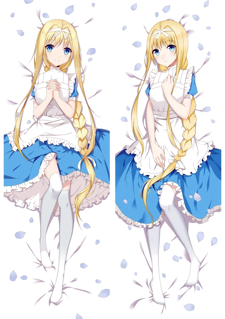 Japanese Anime Sword Art Online Characters Female Dakimakura pillow cover christmas pillowcase otaku Bedding
Japanese Anime Sword Art Online Characters Female Dakimakura pillow cover christmas pillowcase otaku Bedding