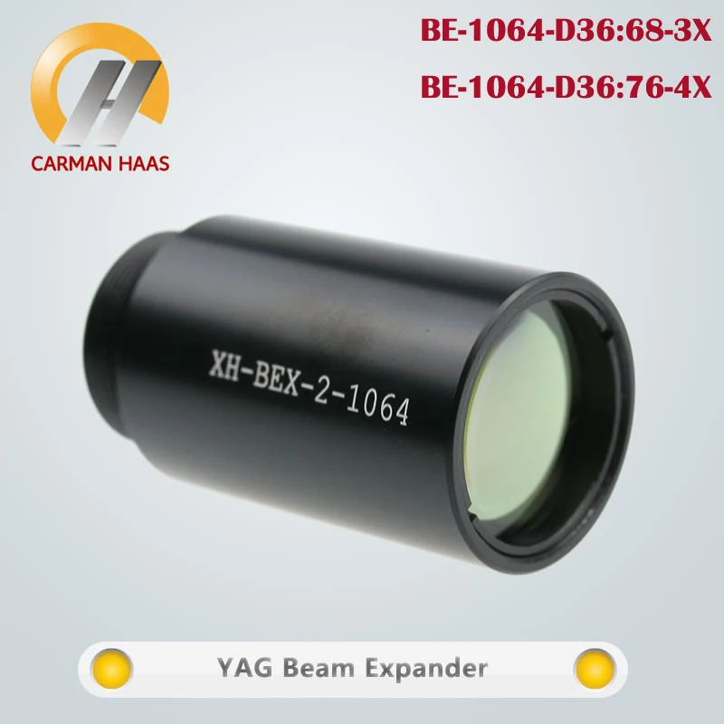 Carmanhaas Fiber YAG 1064nm 3X 4X Beam Expander M22*0.75 for Laser Marking Cutting
Carmanhaas Fiber YAG 1064nm 3X 4X Beam Expander M22*0.75 for Laser Marking Cutting