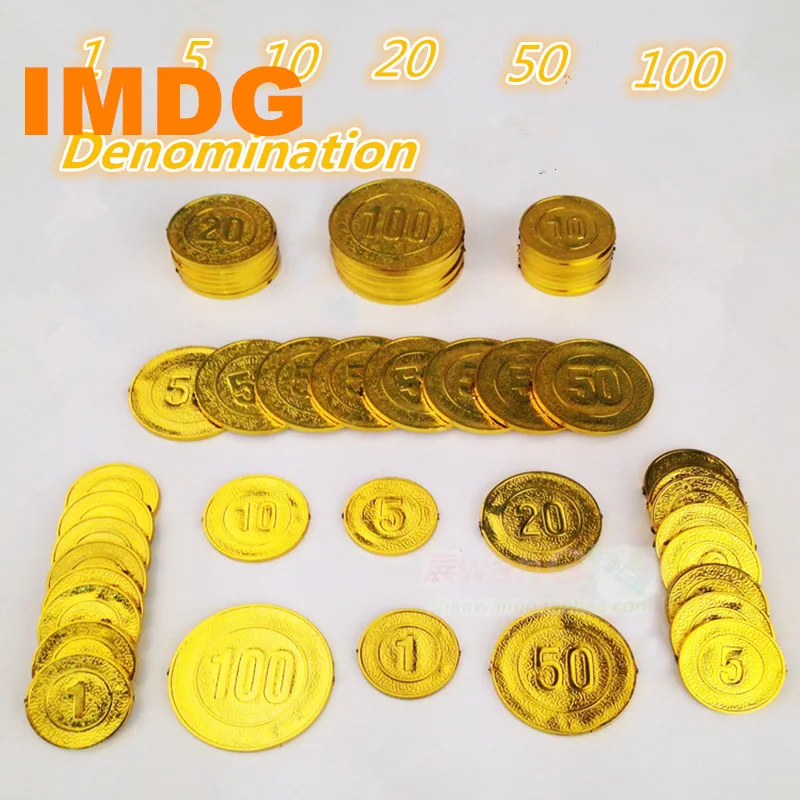 50 шт./компл. пластиковые чипы для уплотнения золотой монеты по 25*2 5 мм|plastic chips|chips