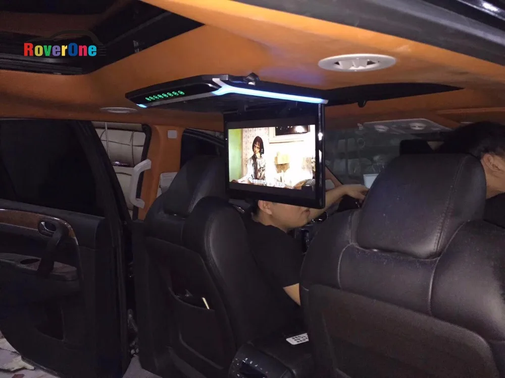 Автомобильный DVD плеер RoverOne 14 дюймов 1080P USB FM HDMI SD|roof mount monitor|monitor flipflip down monitor |