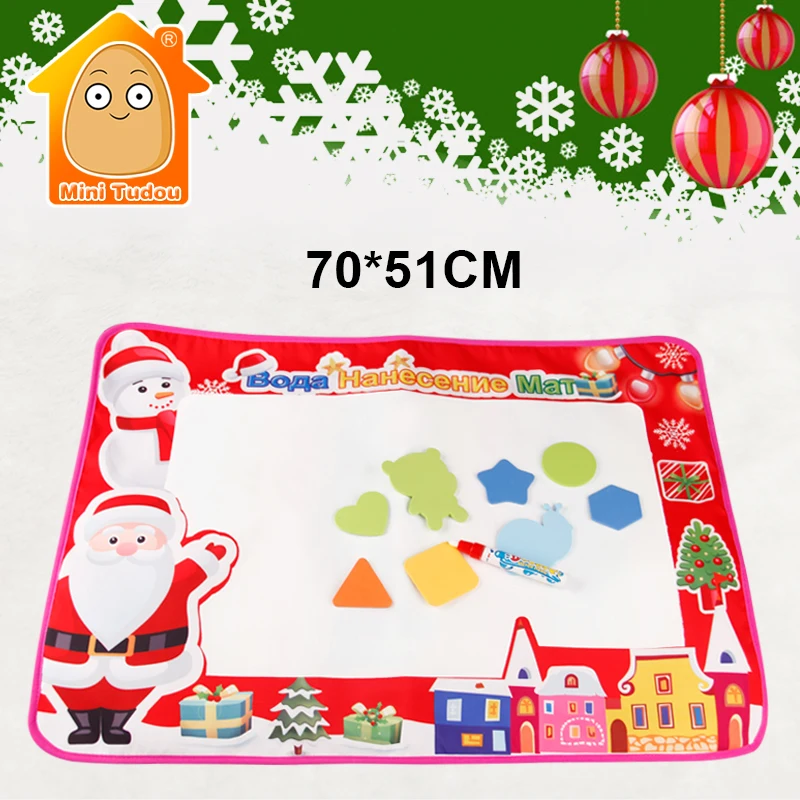 70X51cm Water Drawing Mat Russian With Magic Pen In Drawing Toys Board For Baby Kids Christmas Gift
70X51cm Water Drawing Mat Russian With Magic Pen In Drawing Toys Board For Baby Kids Christmas Gift