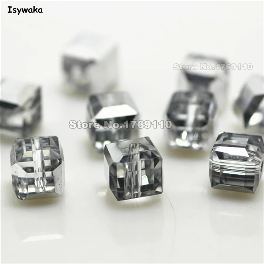 Isywaka 100pcs 8mm Half Silver Color Square Austria Crystal Beads charm Glass Beads Loose Spacer Bead for DIY Jewelry Making
Isywaka 100pcs 8mm Half Silver Color Square Austria Crystal Beads charm Glass Beads Loose Spacer Bead for DIY Jewelry Making