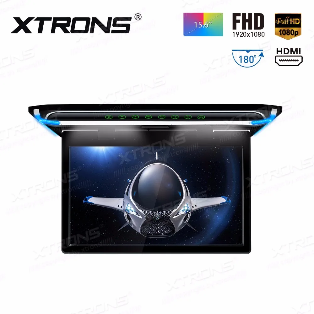 XTRONS 15 6 "монитор 1080P видео HD цифровой TFT экран широкий ультратонкий