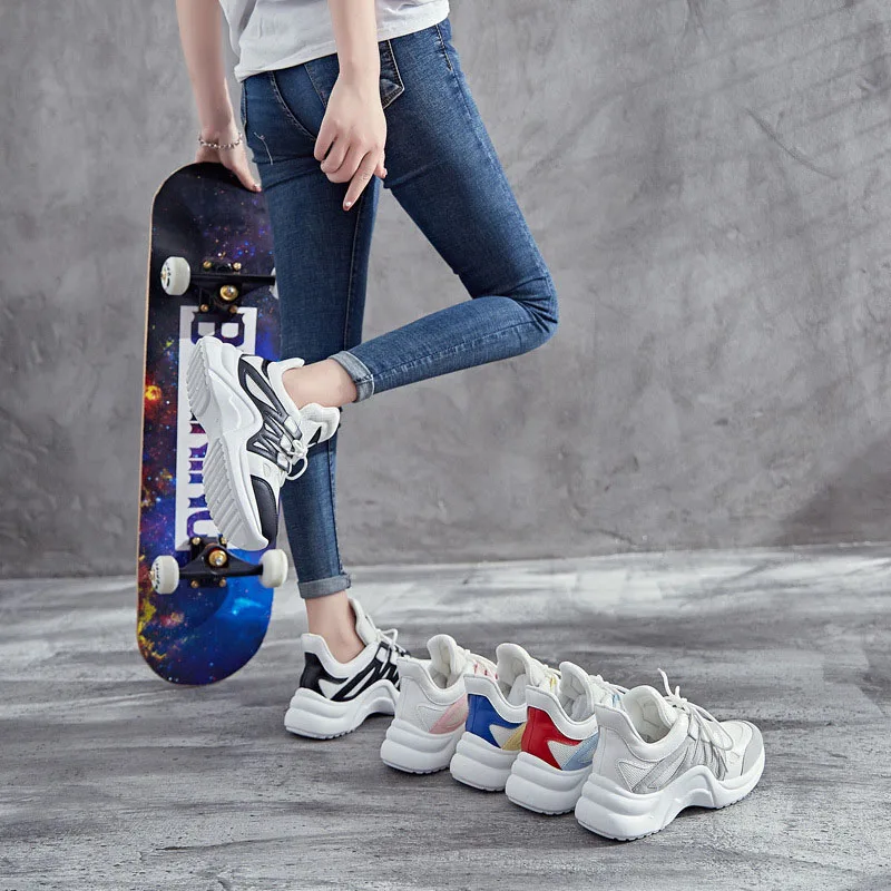 EISWELT Brand 2018 Breathable Mesh Women Casual Shoes Vulcanize Female Fashion Sneakers Lace Up Soft High Leisure Footwears
EISWELT Brand 2018 Breathable Mesh Women Casual Shoes Vulcanize Female Fashion Sneakers Lace Up Soft High Leisure Footwears