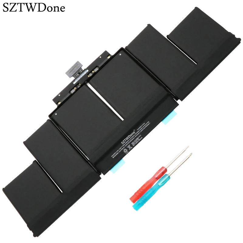 SZTWDone A1494 95WH Laptop Battery for Apple Macbook Pro 15'' inch A1398 (2013 late -2014 year ) MGXC2 MGXA2 ME293 ME294
SZTWDone A1494 95WH Laptop Battery for Apple Macbook Pro 15'' inch A1398 (2013 late -2014 year ) MGXC2 MGXA2 ME293 ME294